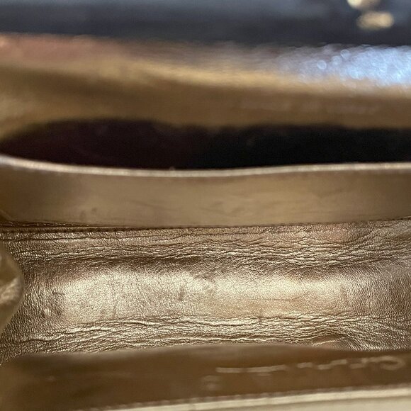 Vintage Chanel Black Quilted Frame Evening Bag - Picture 16 of 16